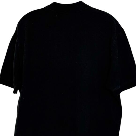 Ralph Lauren Mens Large Pony Logo Collared Short Sleeve Polo Shirt Black - Picture 4 of 9